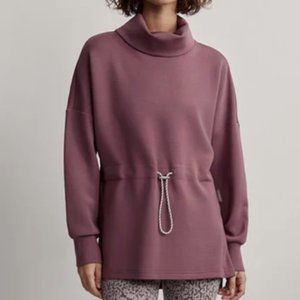 Varley Freya Sweat Pullover in Rose Brown